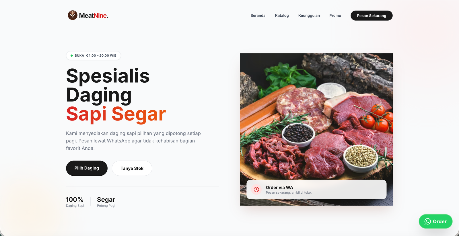 Toko Daging Meat Nine